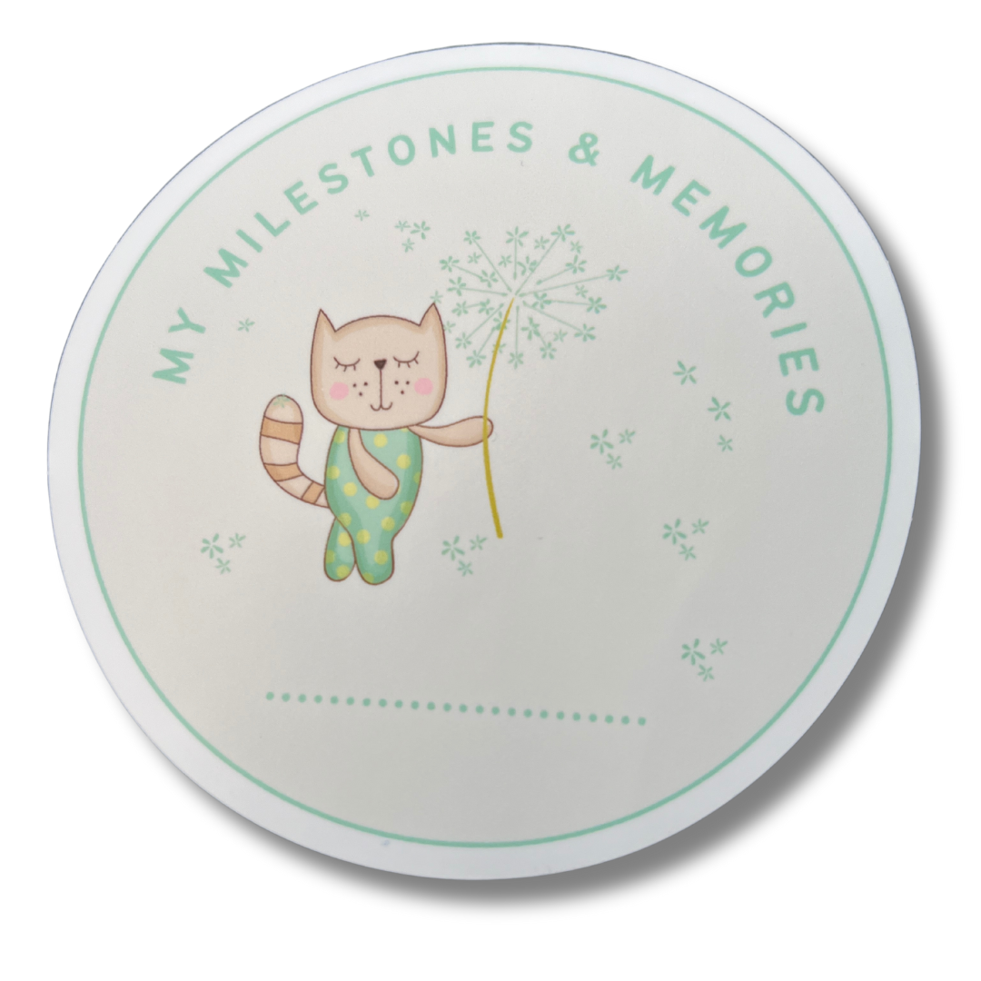 Edith George Rslc My Milestones and Memories Sticker – Edith & George